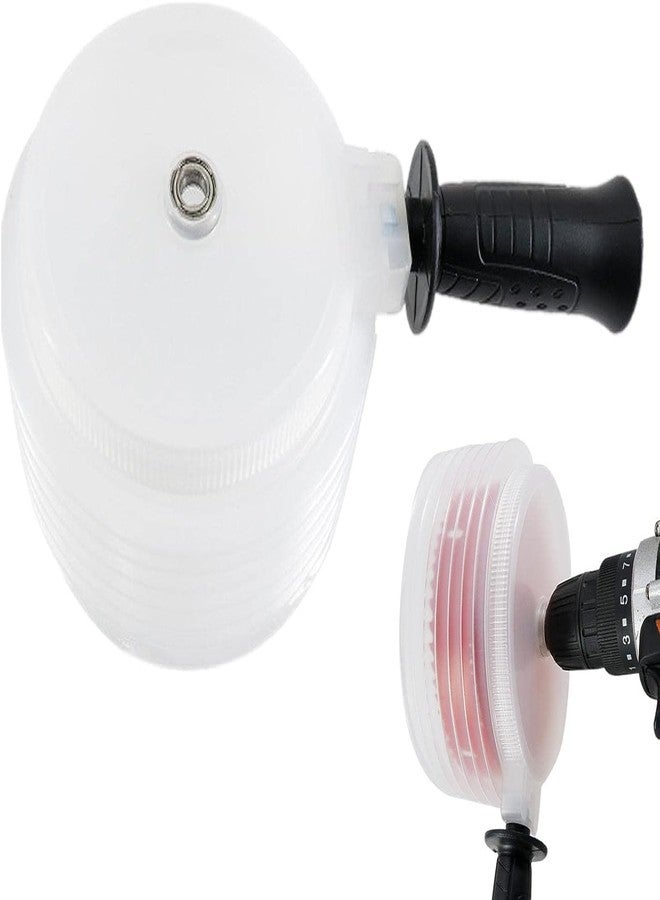 HEXONIQ® Drilling Dust Cover Bowl, Wall Drilling Dust Collection Box for Hand Drills, Lithium Drills, Reusable Dustproof Hole Saw Elastic Sealing Drill Bit Cover for Home, Wall, Ceiling - Image 1